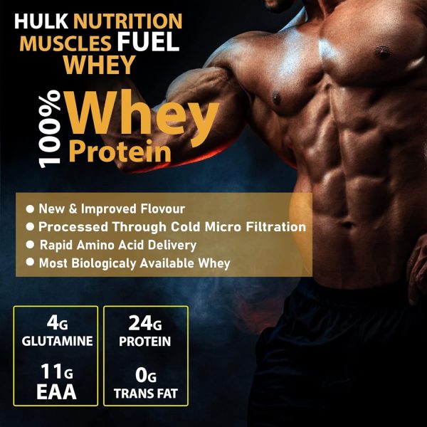 Muscles Fuel Whey Protein Powder with T-Shirt - Image 6