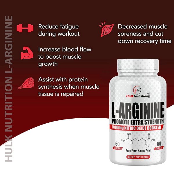 L-Arginine Muscle Blaze On Hulk Nutrtion