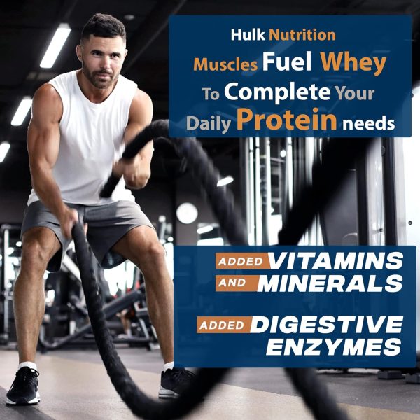 Muscles Fuel Whey Protein Powder with T-Shirt - Image 5