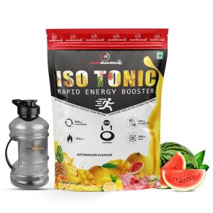 Hulk Nutrition ISO Tonic Pre Workout Energy Drink Bcaa Creatine